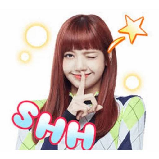 Набор стикеров Blackpink №42 для WhatsApp 27