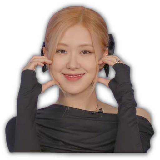 Набор стикеров Blackpink Blondsé для WhatsApp 12