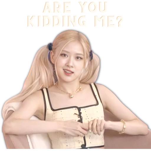 Набор стикеров Blackpink Blondsé для WhatsApp 13