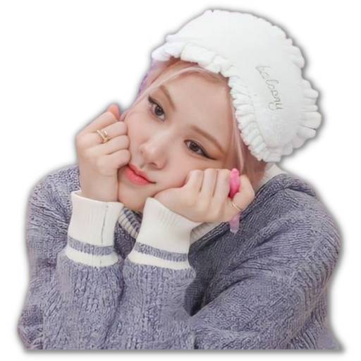 Набор стикеров Blackpink Blondsé для WhatsApp 17