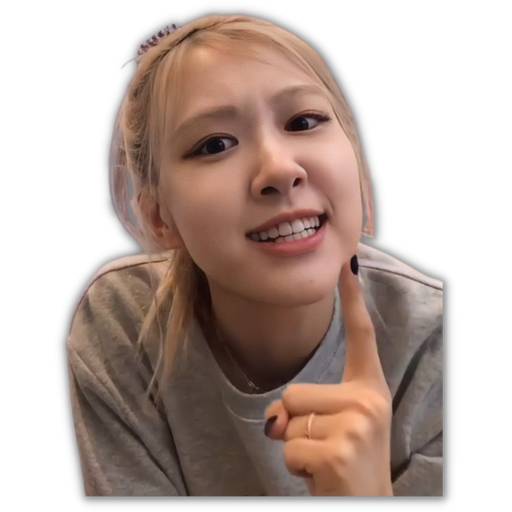 Набор стикеров Blackpink Blondsé для WhatsApp 23