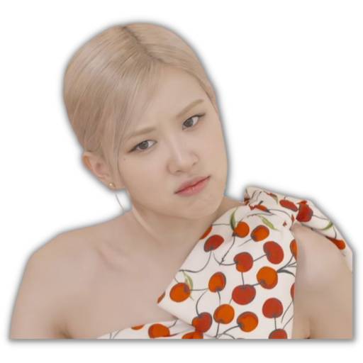 Набор стикеров Blackpink Blondsé для WhatsApp 25