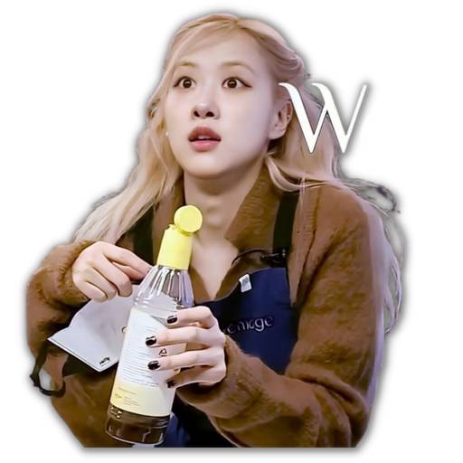 Набор стикеров Blackpink Blondsé для WhatsApp 29