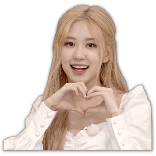 Набор стикеров Blackpink Blondsé для WhatsApp 3