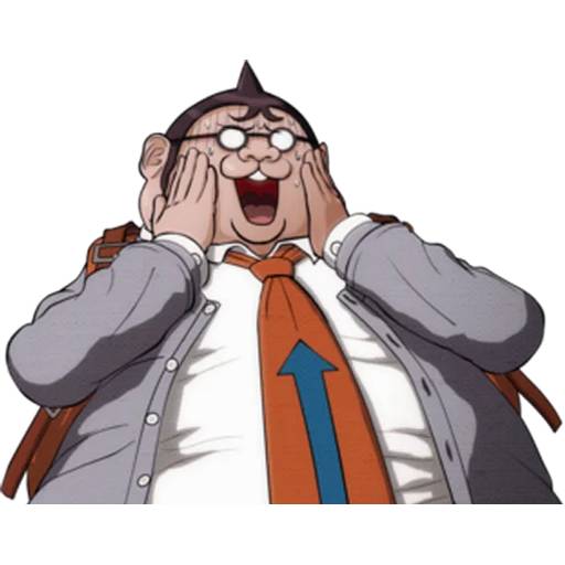 Набор стикеров Данганронпа №14 для WhatsApp 30