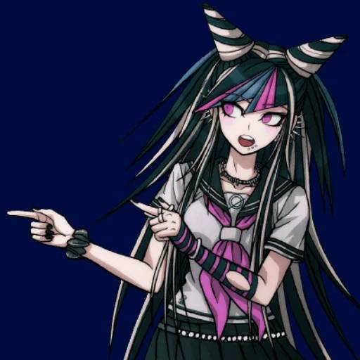 Набор стикеров Данганронпа №19 для WhatsApp 23