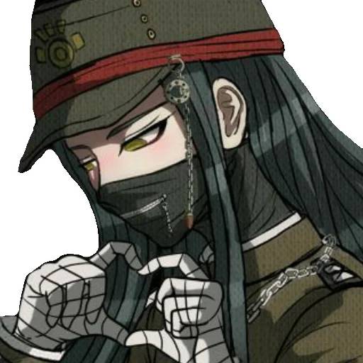 Набор стикеров Данганронпа №3 для WhatsApp 20