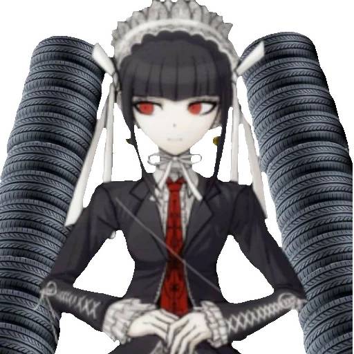 Набор стикеров Данганронпа №3 для WhatsApp 23