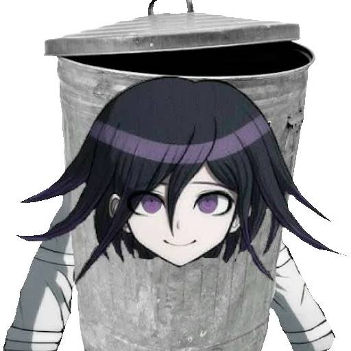 Набор стикеров Данганронпа №3 для WhatsApp 28