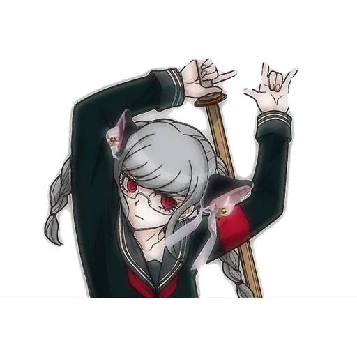 Набор стикеров Данганронпа №5 для WhatsApp 28