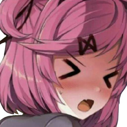 Набор стикеров Doki Doki Literature Club! №10 для WhatsApp 15