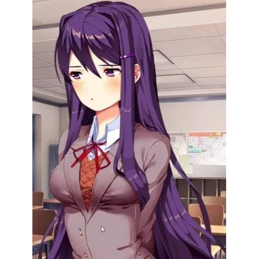 Набор стикеров Doki Doki Literature Club! №11 для WhatsApp 8