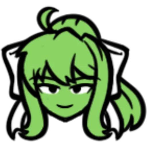 Набор стикеров Doki Doki Literature Club! №14 для WhatsApp 24