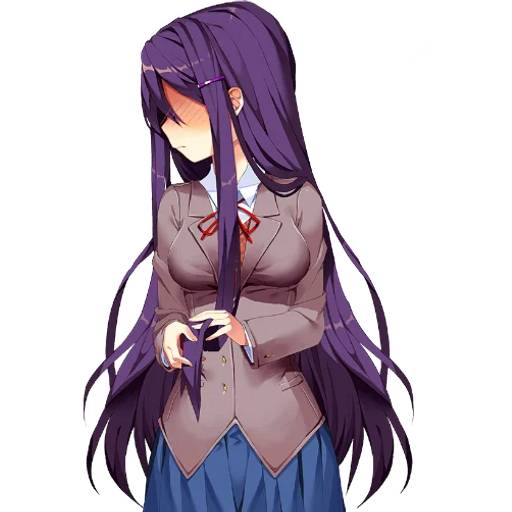 Набор стикеров Doki Doki Literature Club! №19 для WhatsApp 23