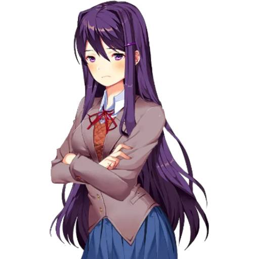 Набор стикеров Doki Doki Literature Club! №19 для WhatsApp 24