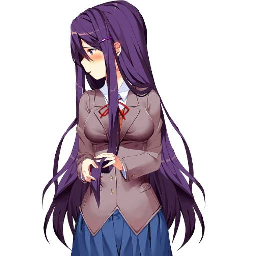 Набор стикеров Doki Doki Literature Club! №19 для WhatsApp 27