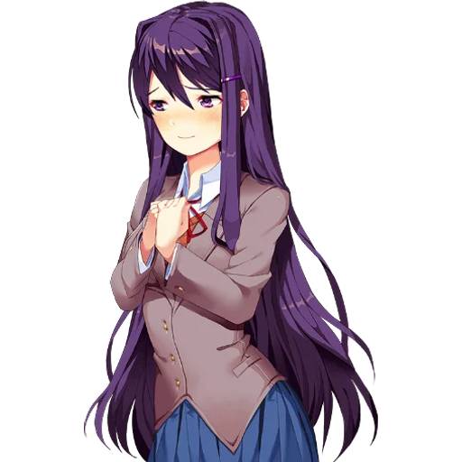 Набор стикеров Doki Doki Literature Club! №19 для WhatsApp 29