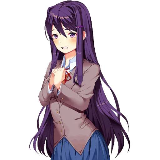 Набор стикеров Doki Doki Literature Club! №19 для WhatsApp 30