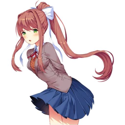 Набор стикеров Doki Doki Literature Club! №6 для WhatsApp 3