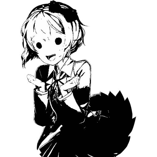 Набор стикеров Doki Doki Literature Club! №7 для WhatsApp 6