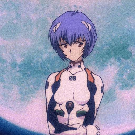 Набор стикеров Евангелион №10 для WhatsApp 22