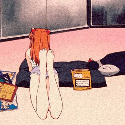 Набор стикеров Евангелион №10 для WhatsApp 25