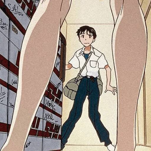 Набор стикеров Евангелион №10 для WhatsApp 26