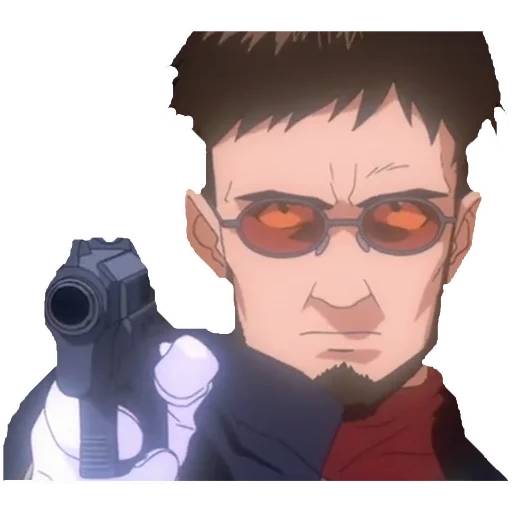 Набор стикеров Евангелион №13 для WhatsApp 10