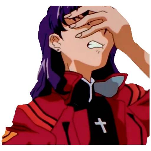 Набор стикеров Евангелион №13 для WhatsApp 2