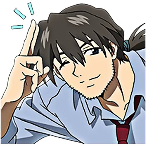 Набор стикеров Евангелион №14 для WhatsApp 8