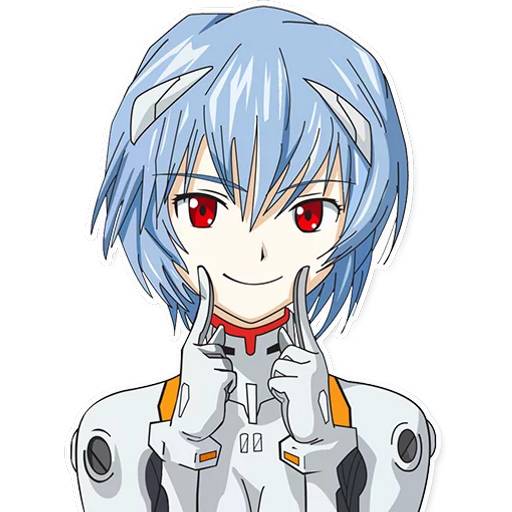 Набор стикеров Евангелион №17 для WhatsApp 25