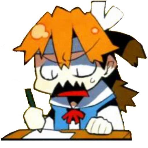 Набор стикеров Евангелион №26 для WhatsApp 25