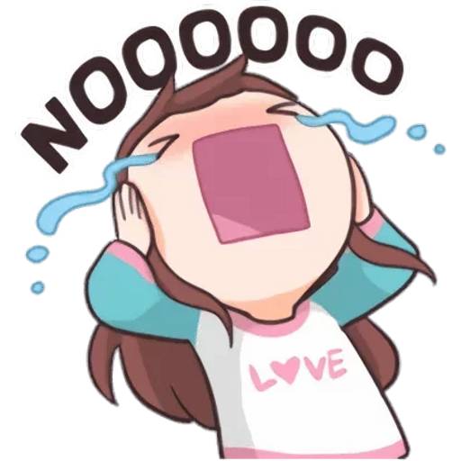 Набор стикеров грусть №27 для WhatsApp 24