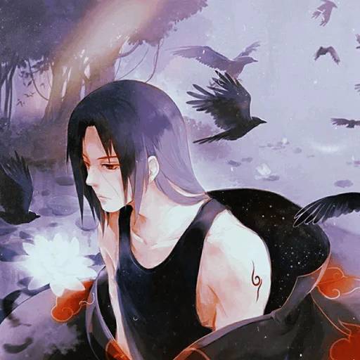 Набор стикеров Итачи №21 для WhatsApp 11