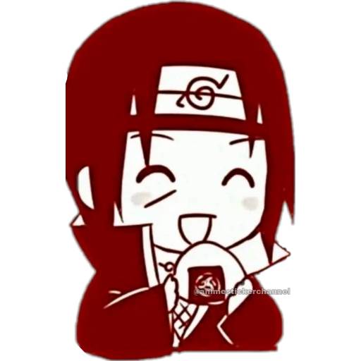 Набор стикеров Итачи №22 для WhatsApp 20