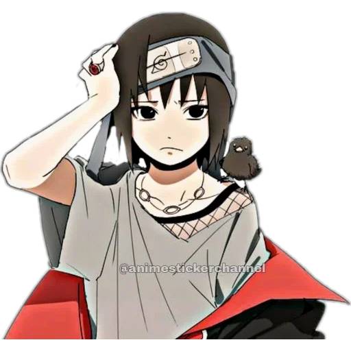 Набор стикеров Итачи №22 для WhatsApp 26