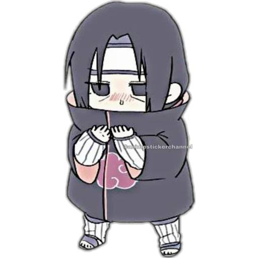 Набор стикеров Итачи №22 для WhatsApp 28