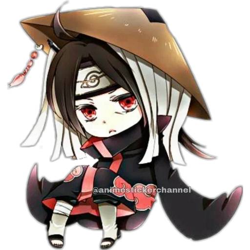 Набор стикеров Итачи №22 для WhatsApp 3