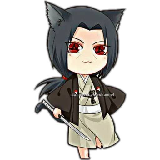 Набор стикеров Итачи №22 для WhatsApp 5