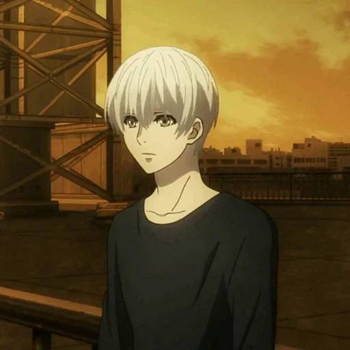 Набор стикеров Канеки Кен №11 для WhatsApp 18