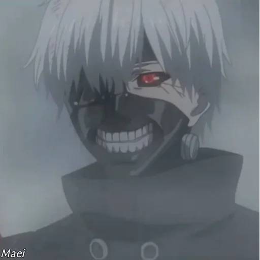 Набор стикеров Канеки Кен №17 для WhatsApp 7