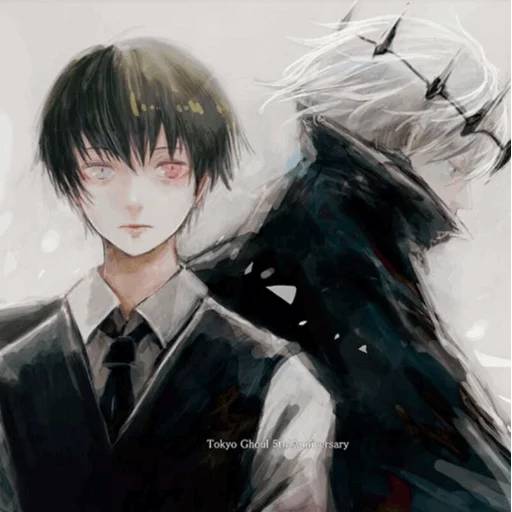 Набор стикеров Канеки Кен №17 для WhatsApp 8