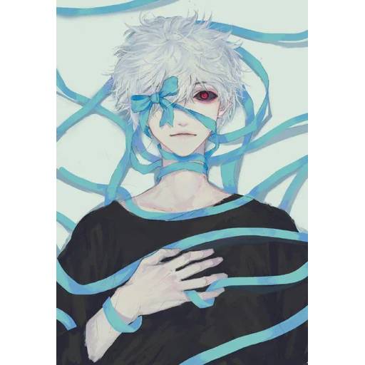 Набор стикеров Канеки Кен №25 для WhatsApp 10