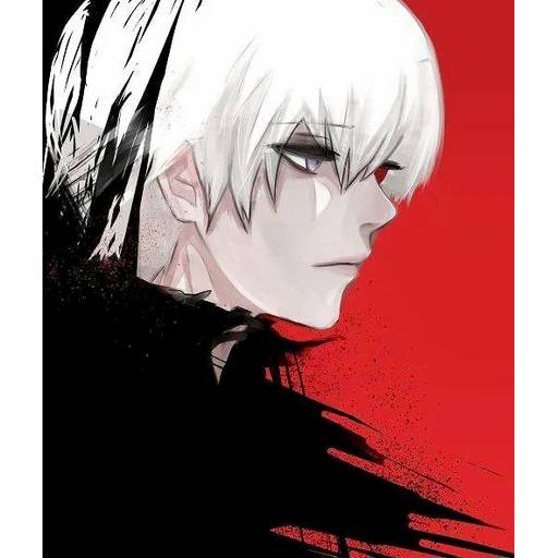 Набор стикеров Канеки Кен №25 для WhatsApp 11