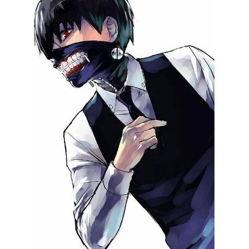 Набор стикеров Канеки Кен №25 для WhatsApp 13