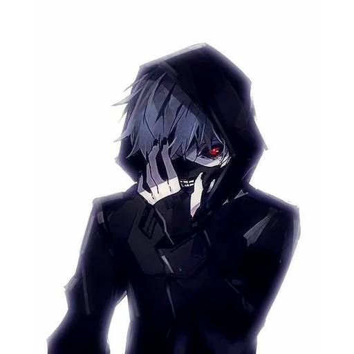 Набор стикеров Канеки Кен №25 для WhatsApp 15