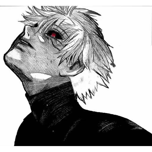 Набор стикеров Канеки Кен №28 для WhatsApp 10