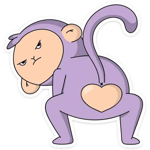 Набор стикеров Майки для WhatsApp 12