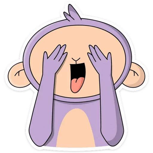 Набор стикеров Майки для WhatsApp 15