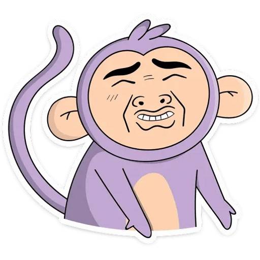 Набор стикеров Майки для WhatsApp 16